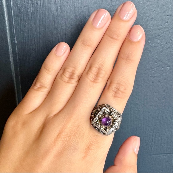 925 Silver Secret Compartment Ring - Picture 5 of 5